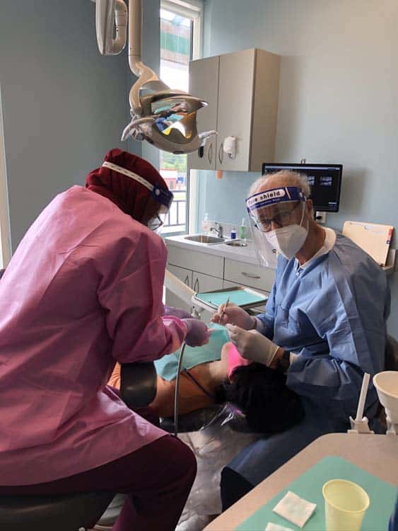 Dr. Weiss providing cosmetic and restorative dental care in Cockeysville MD